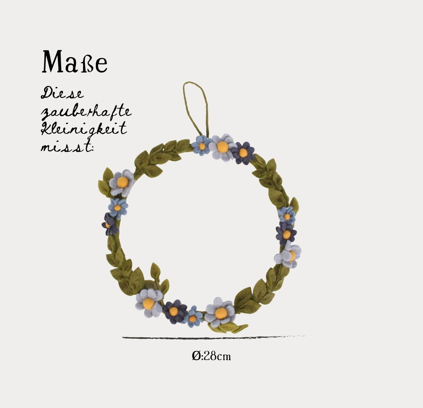 Anemonenkranz – Blau