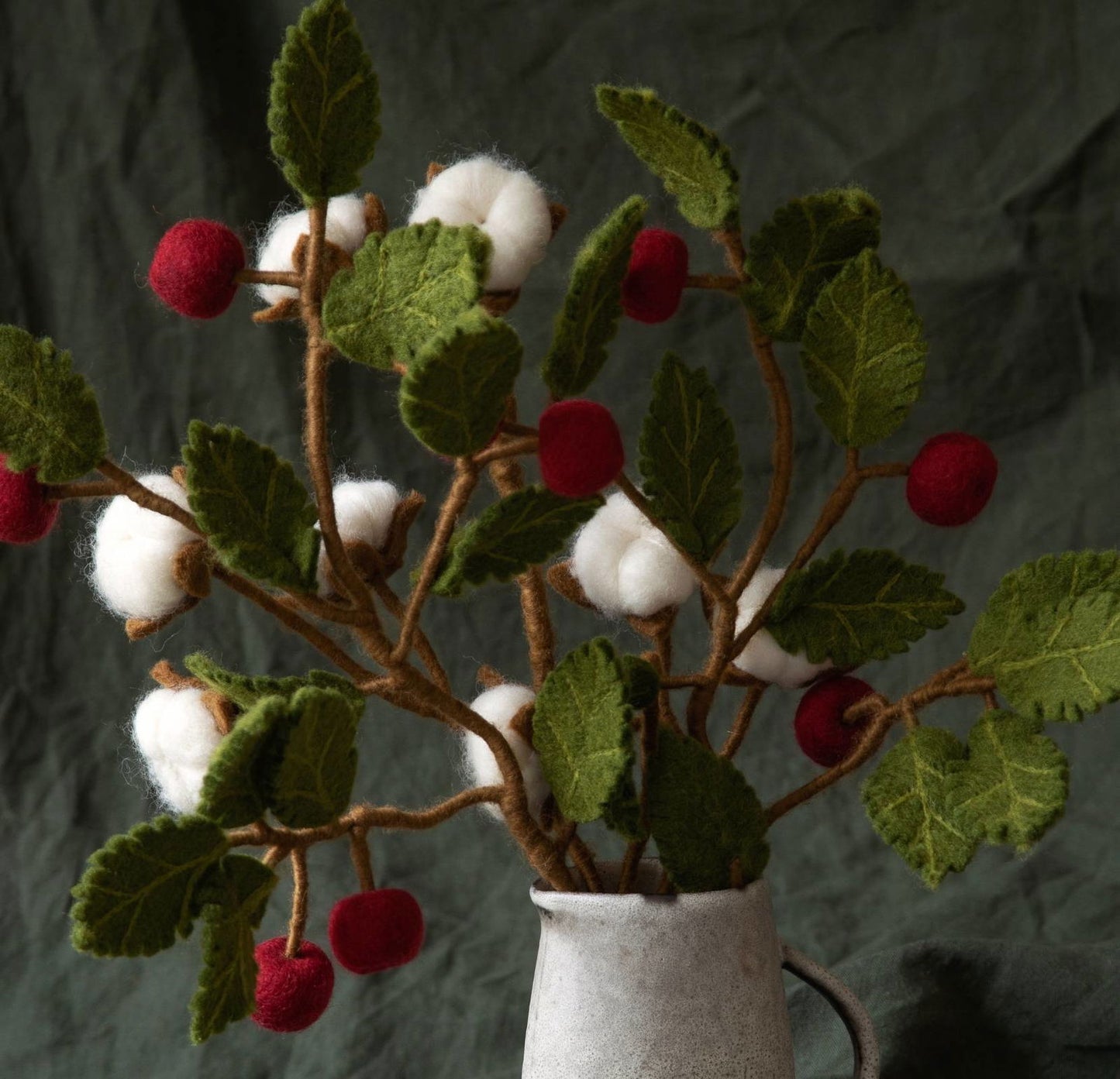 Deko Zweig Baumwolle