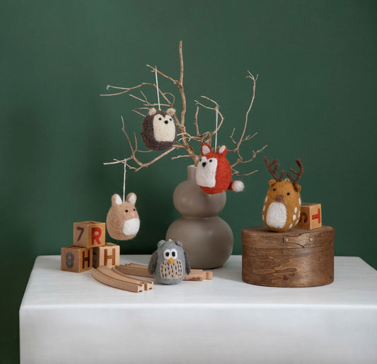 Filzfiguren Waldtiere 5er Set