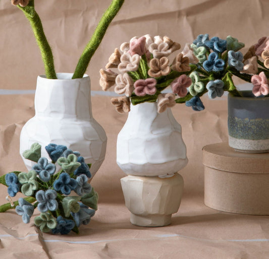 Deko Zweig Hortensie - Blassrosa - 20 cm