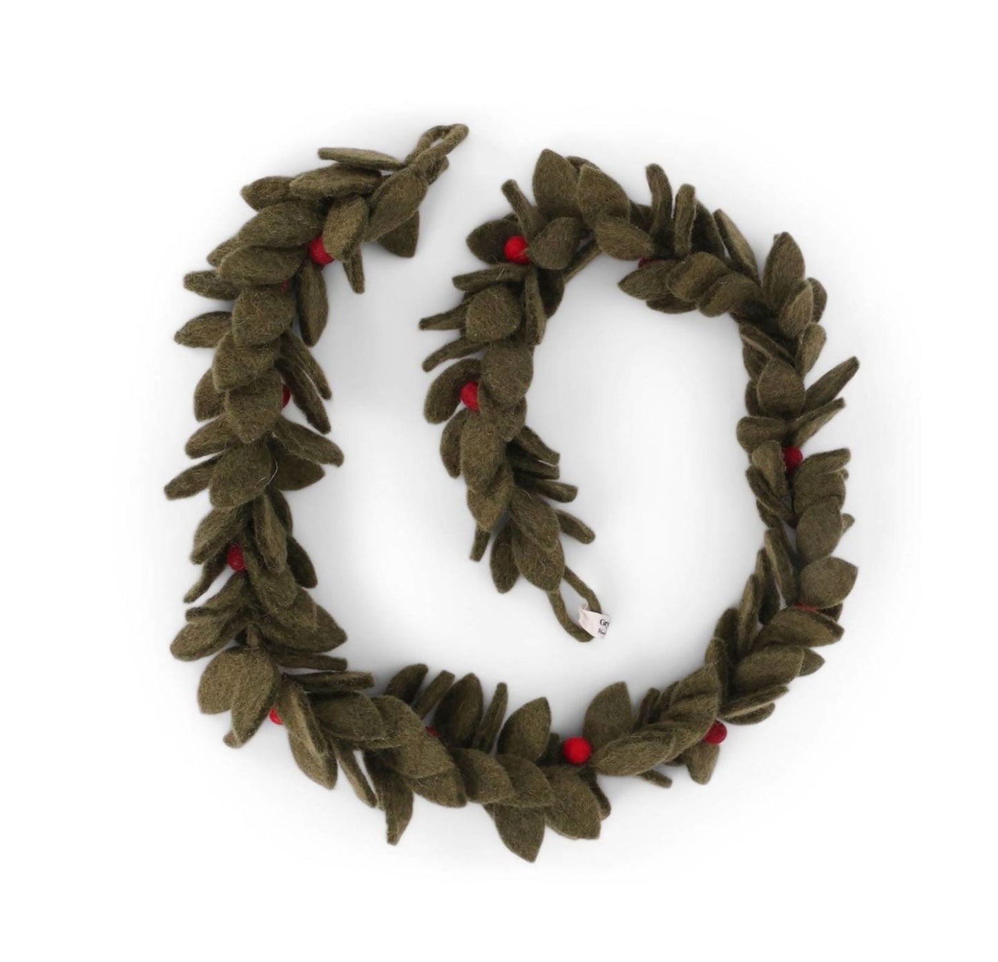 Girlande Blätter mit Beeren