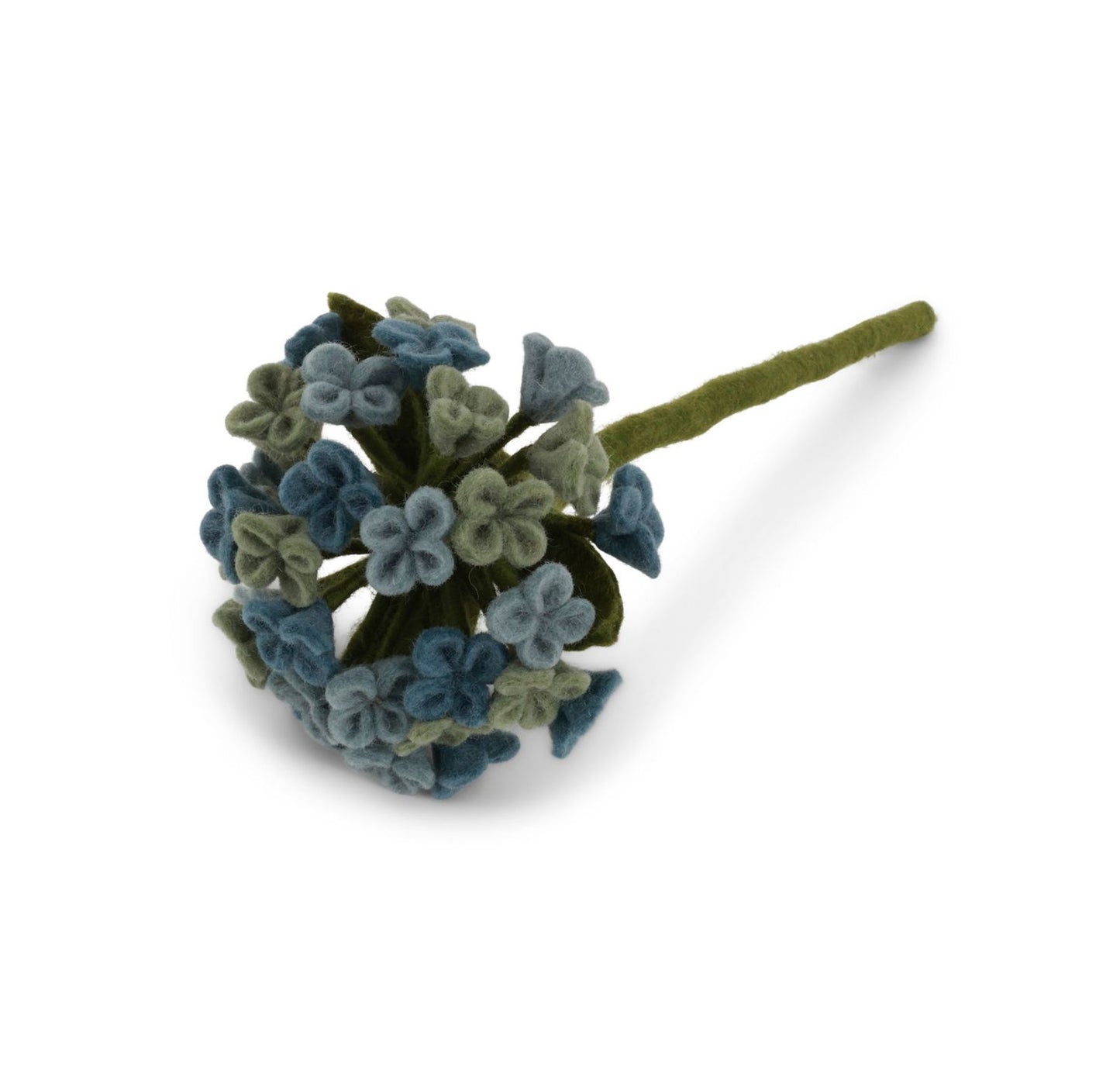 Deko Zweig Hortensie - Blau - 40cm