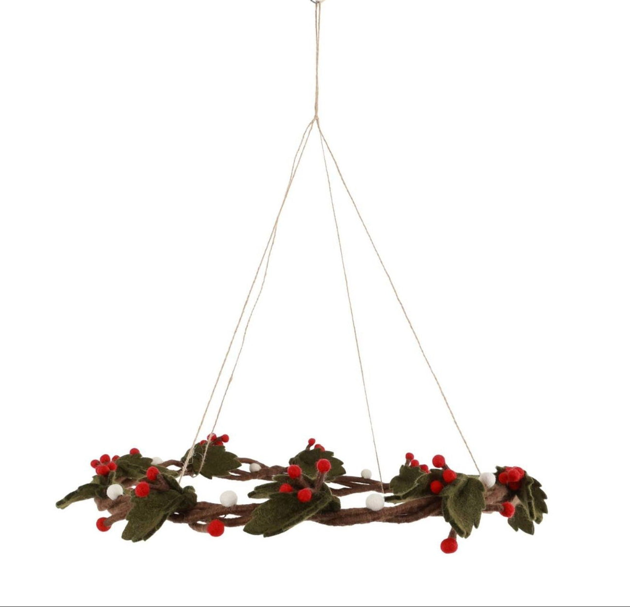 Stechpalmenkranz hängend Ø45 cm