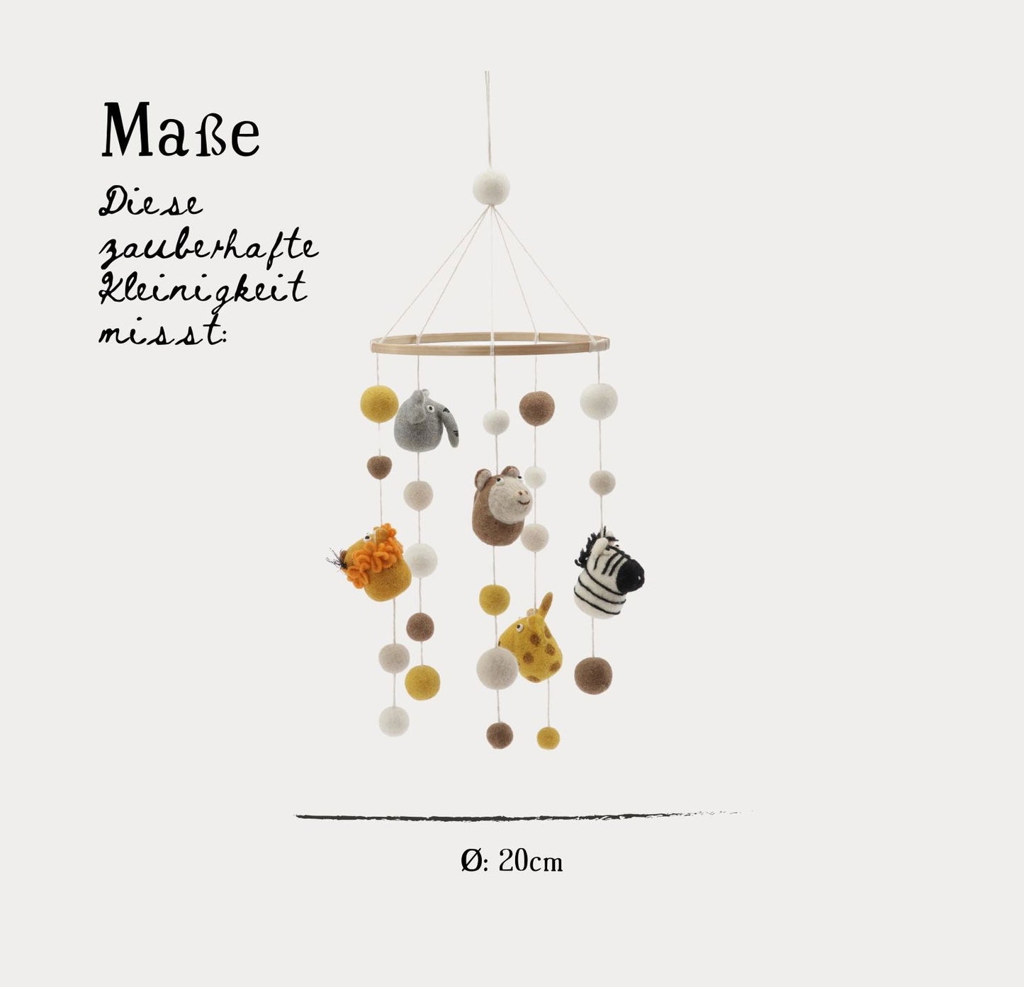 Babymobile Safari Tiere