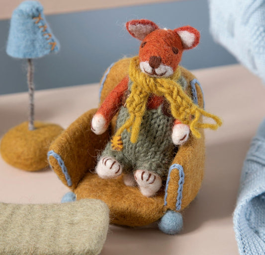 Filzfiguren Fuchsjunge
