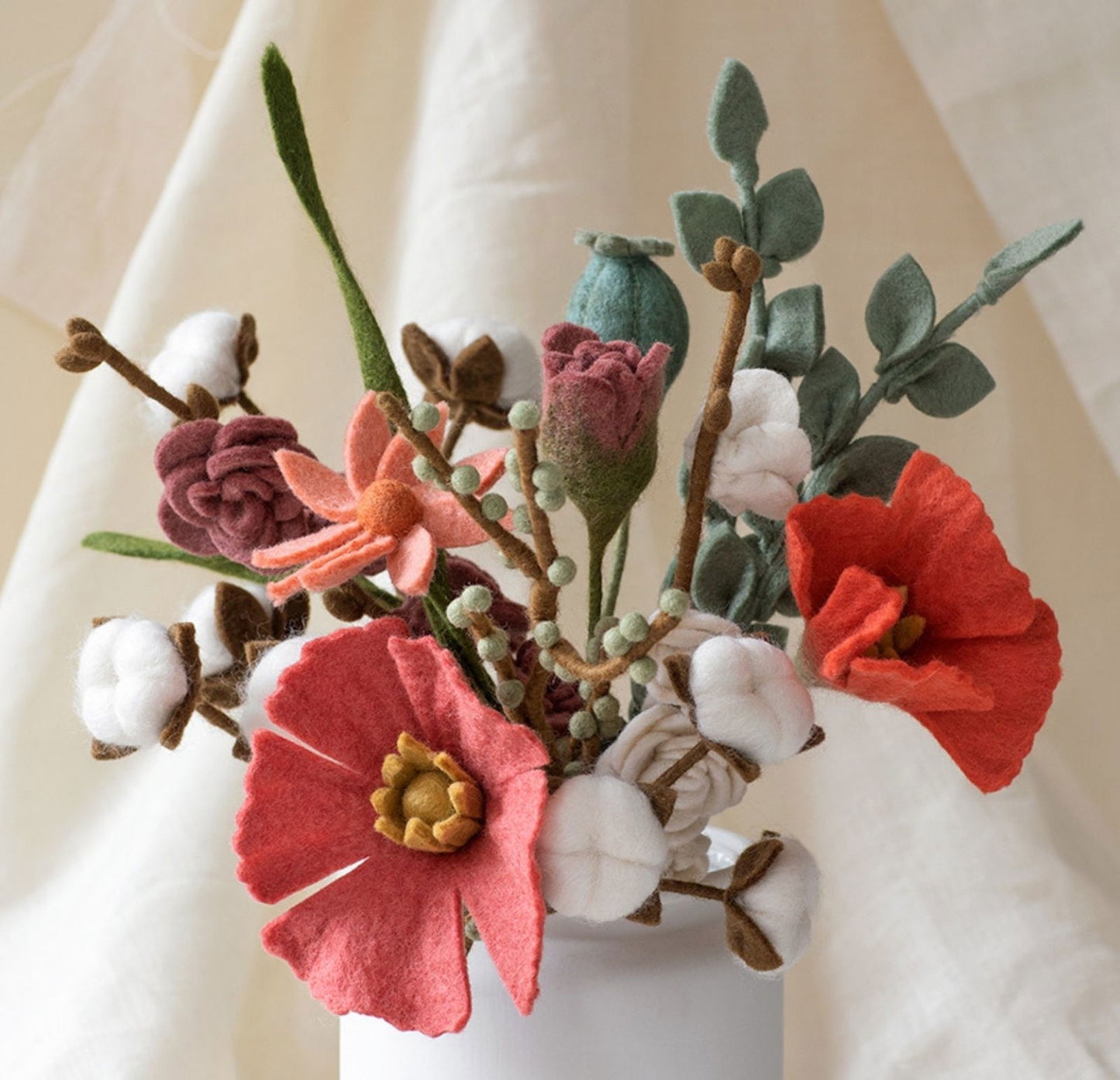Blumenstrauß: Joshna - Rouge/Altrot