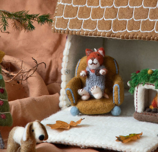 Filzfiguren  Babyfuchs
