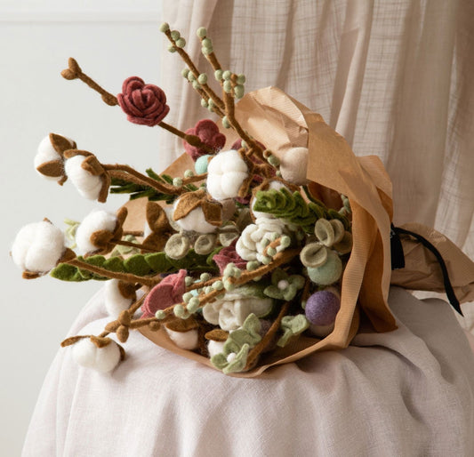 Deko Zweig Eukalyptus 3er Set