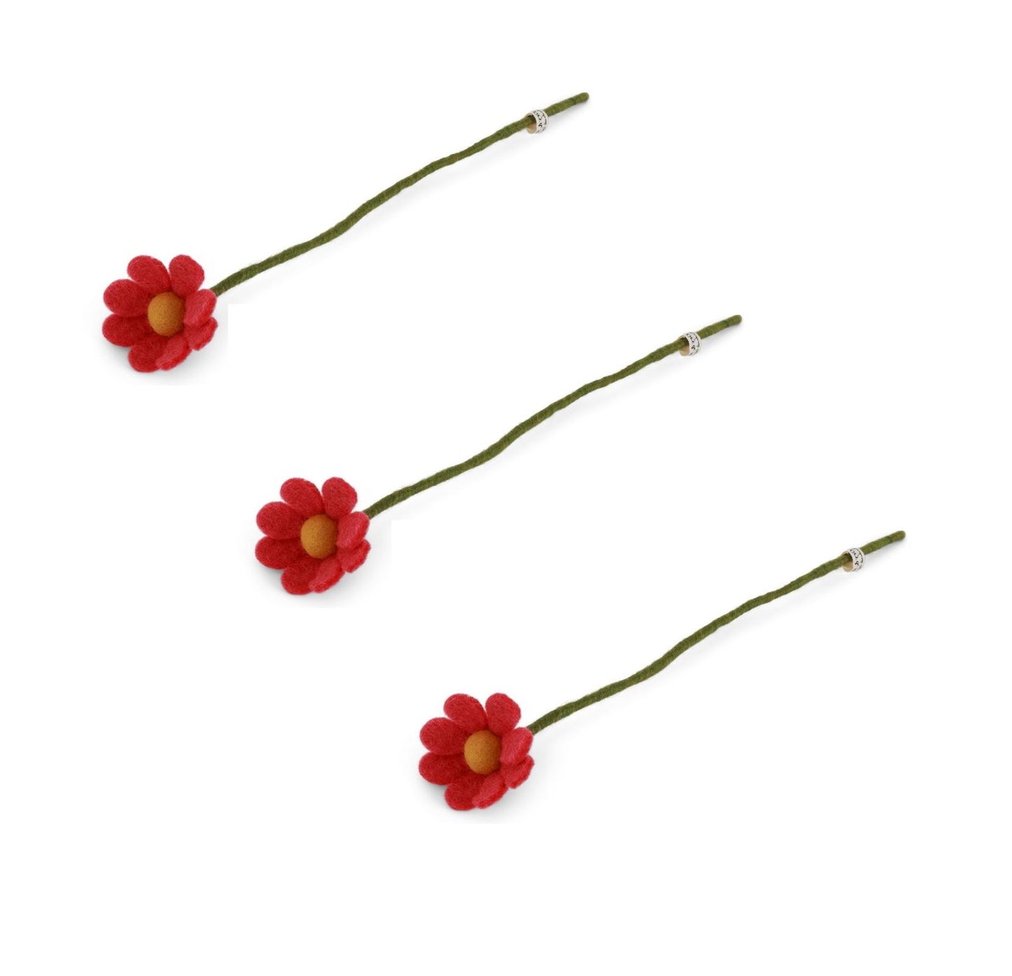Filzblumen Anemone 3er Set