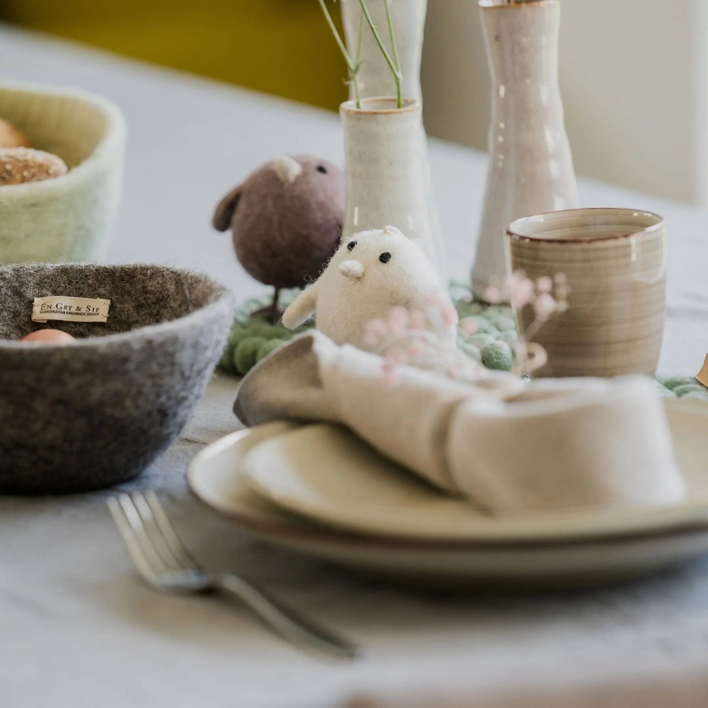 Filzlig Filzküken 3er Set Gry & Sif