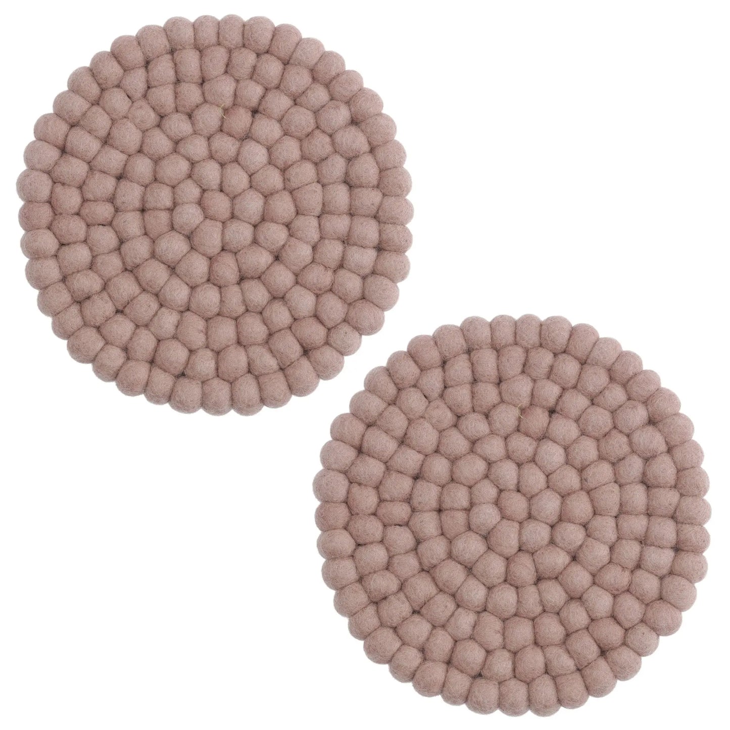 Filzlig Filzuntersetzer 2er Set altrosa Gry & Sif