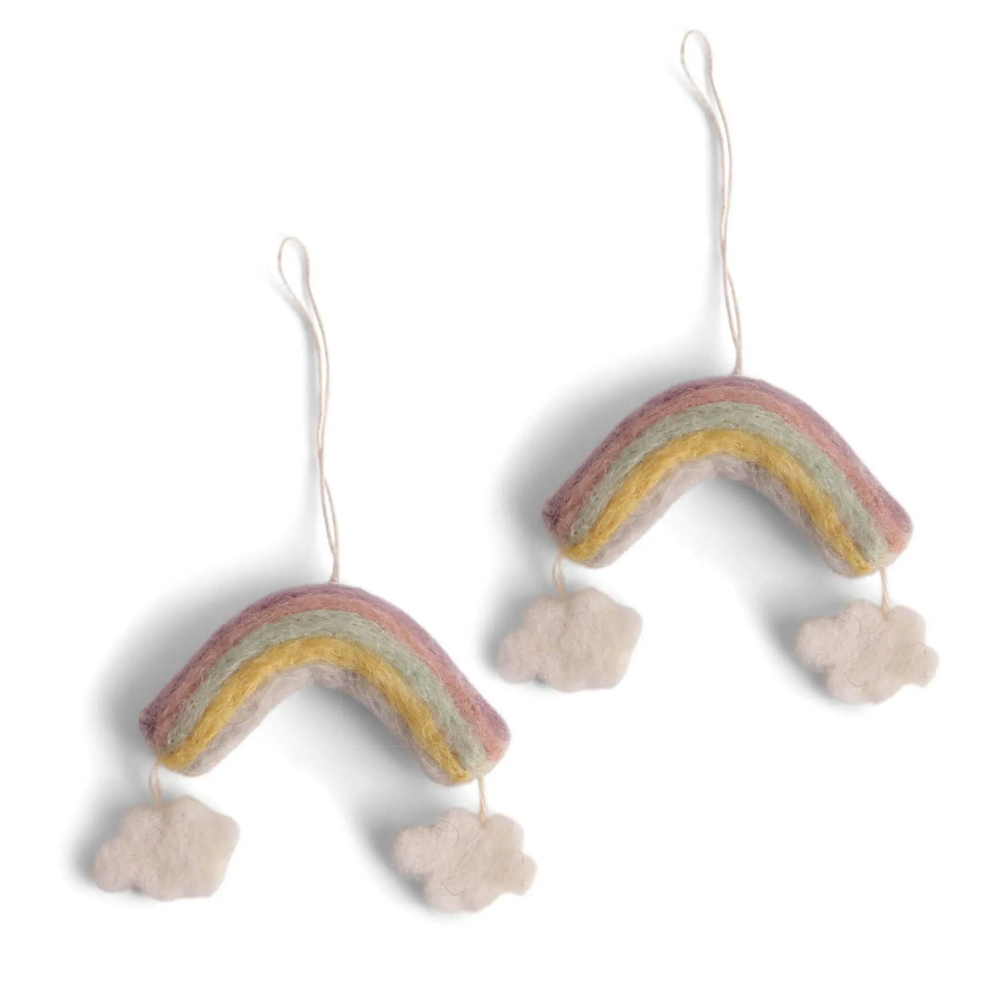 Filzlig Regenbogen 2er Set Gry & Sif