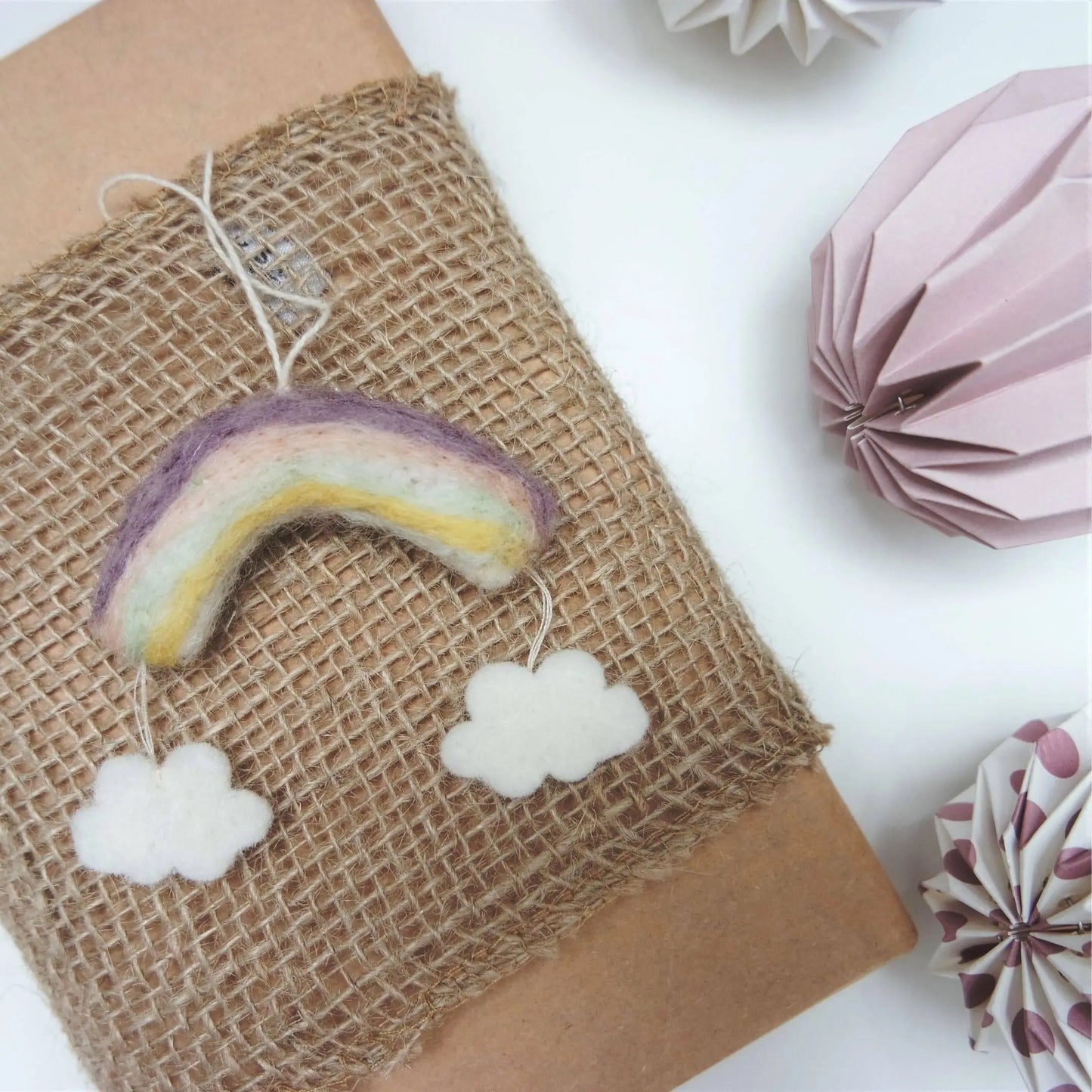 Filzlig Regenbogen 2er Set Gry & Sif