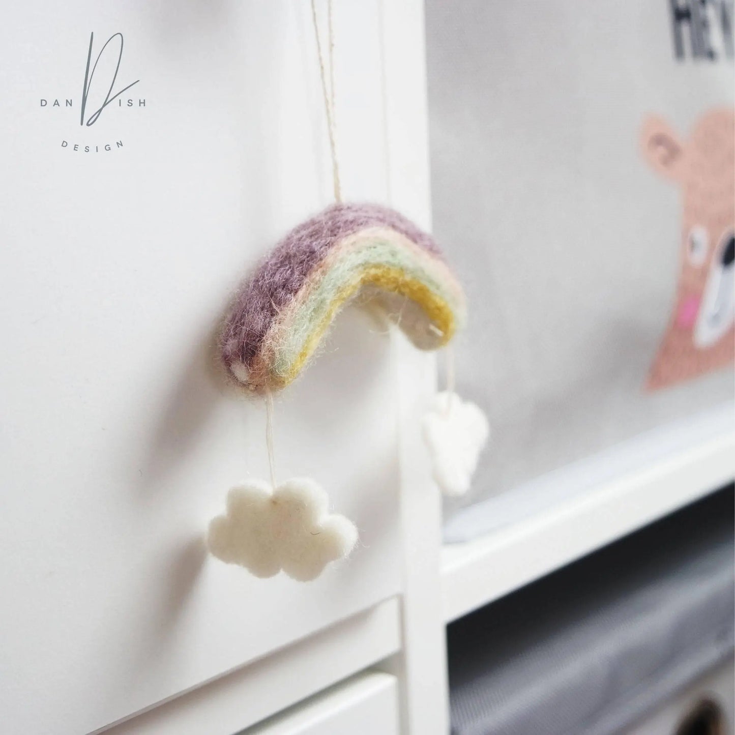 Filzlig Regenbogen 2er Set Gry & Sif