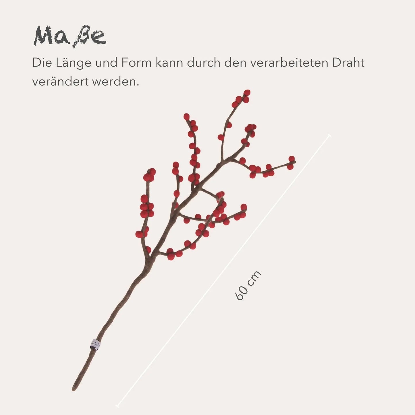Filzlig Roter Beerenzweig Gry & Sif