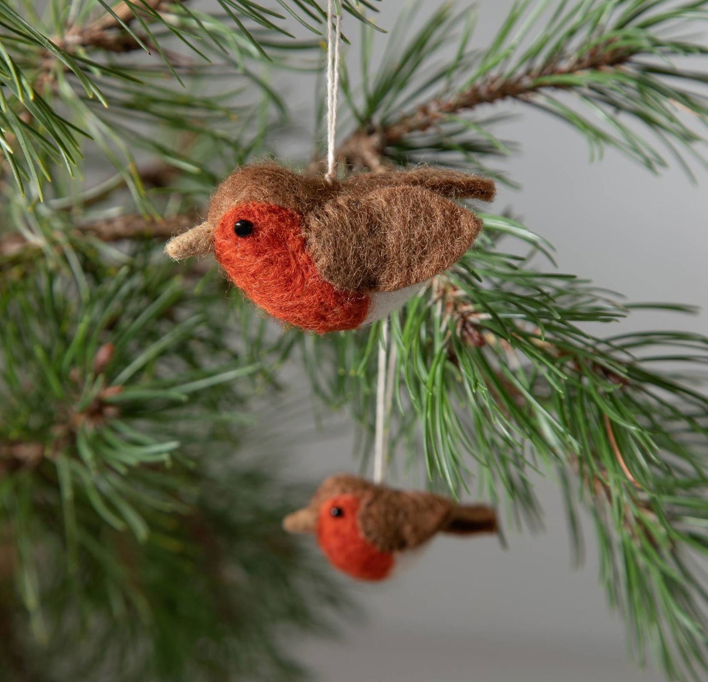 Filzanhänger Vogel   2er-Set