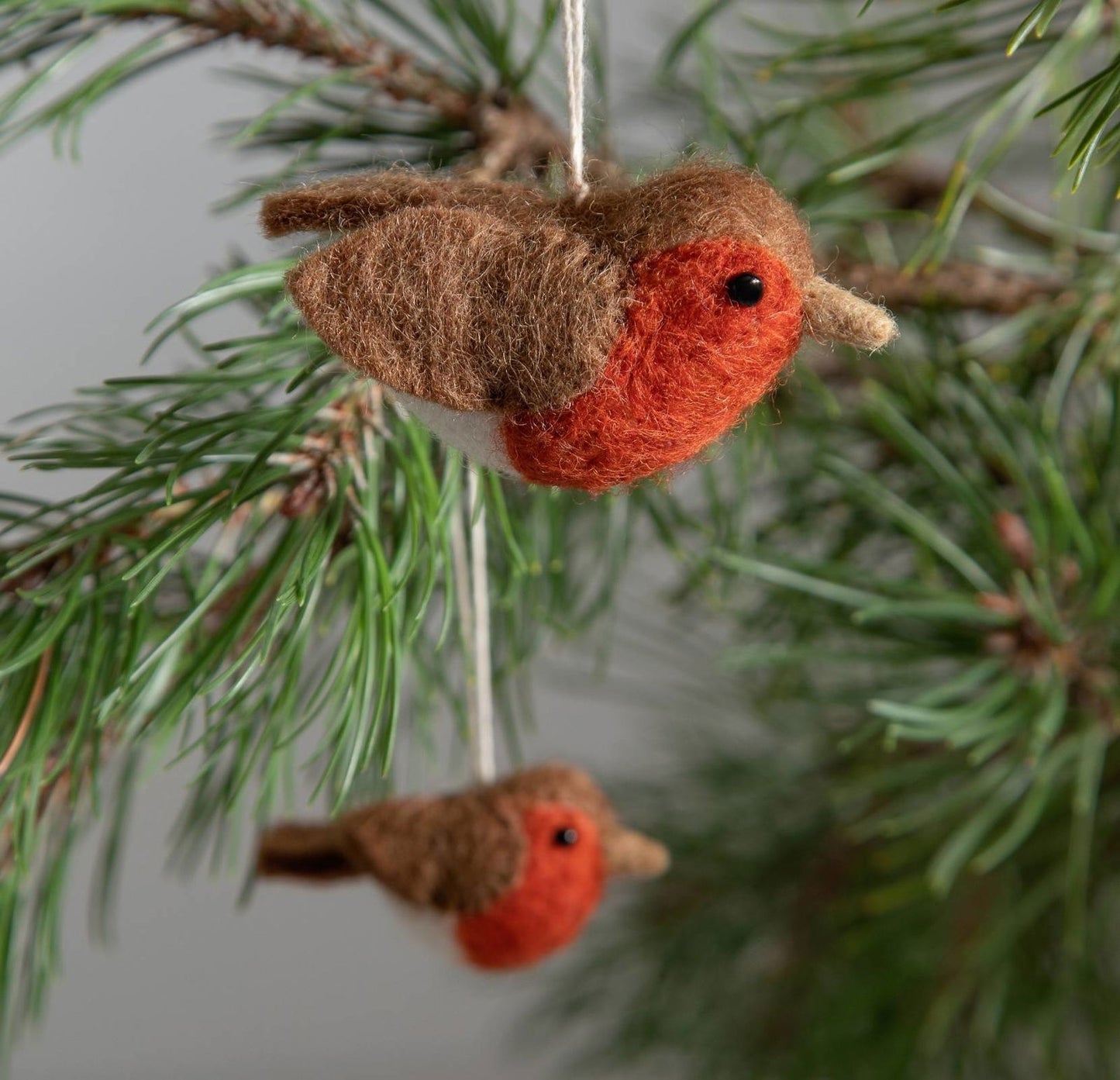 Filzanhänger Vogel   2er-Set