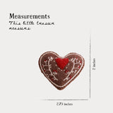 Gingerbread Heart Christmas Tree Decoration