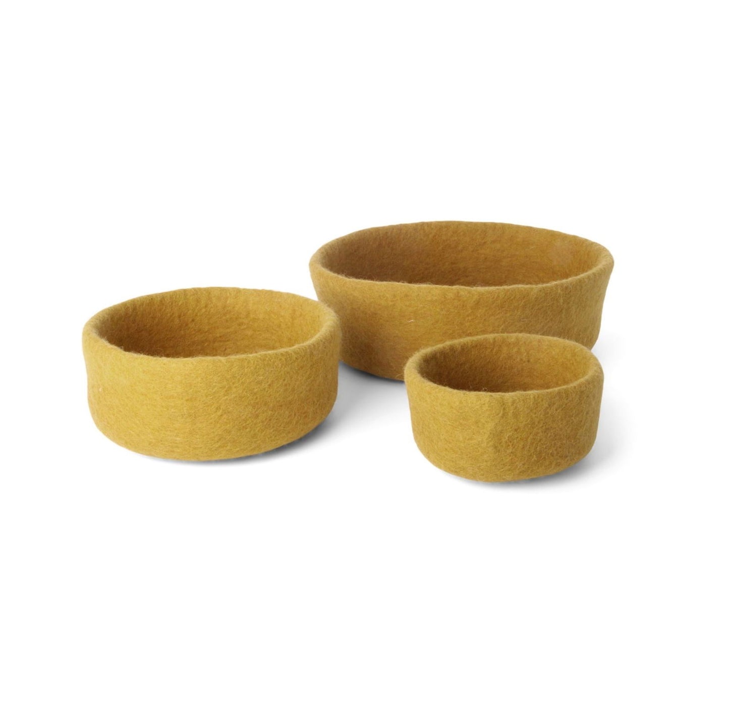 Schalen aus Filz - Set of 3