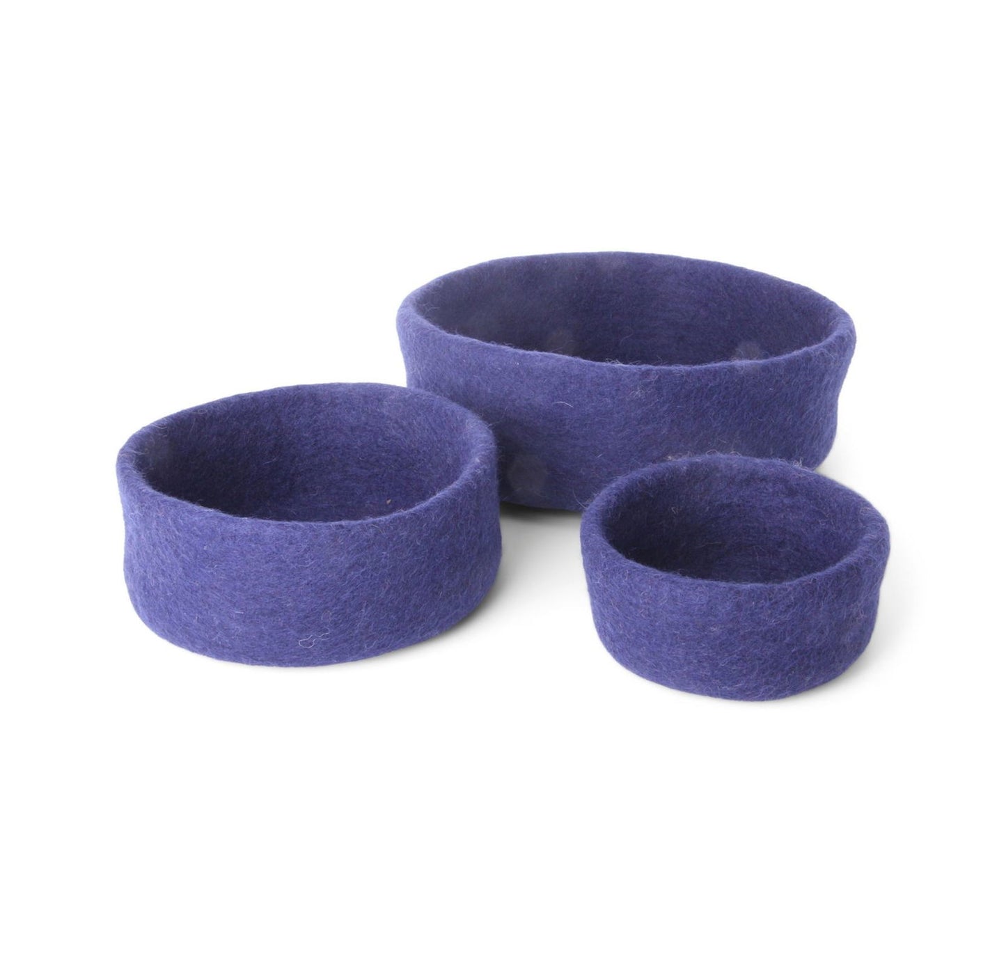 Schalen aus Filz - Set of 3