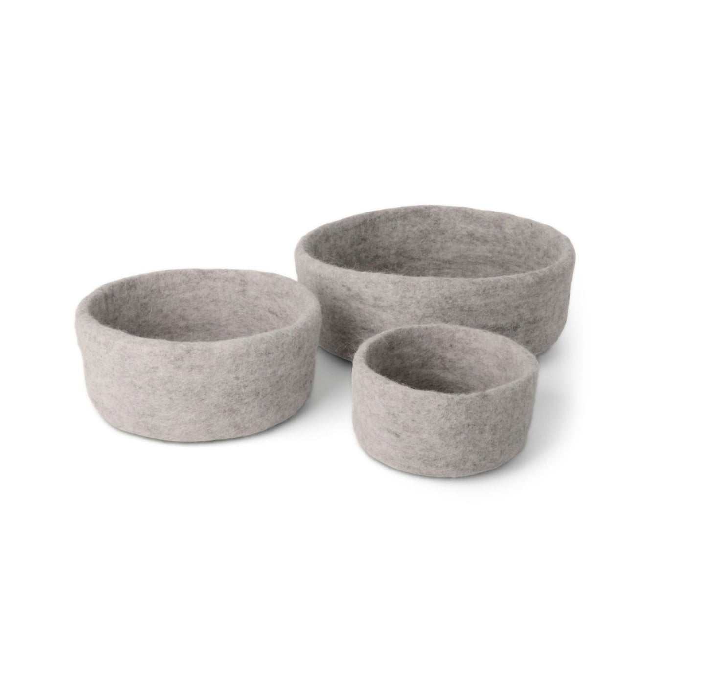 Schalen aus Filz - Set of 3
