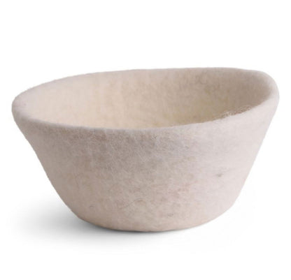 Filzschale Weiß Klein