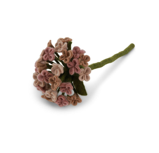 Deko Zweig Hortensie - Blassrosa - 40cm