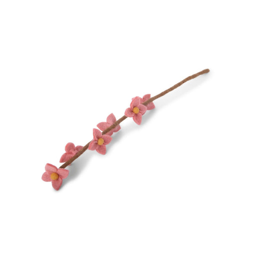 Filzblumen Kirschblüte - Staubroten