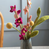 <tc>Filt Kirsebærblomst – Støvet Rød</tc>