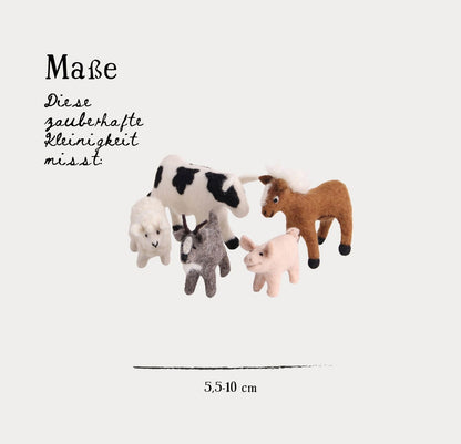 Bauernhoftiere – 5er-Set