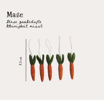 Karotten – 5er-Set