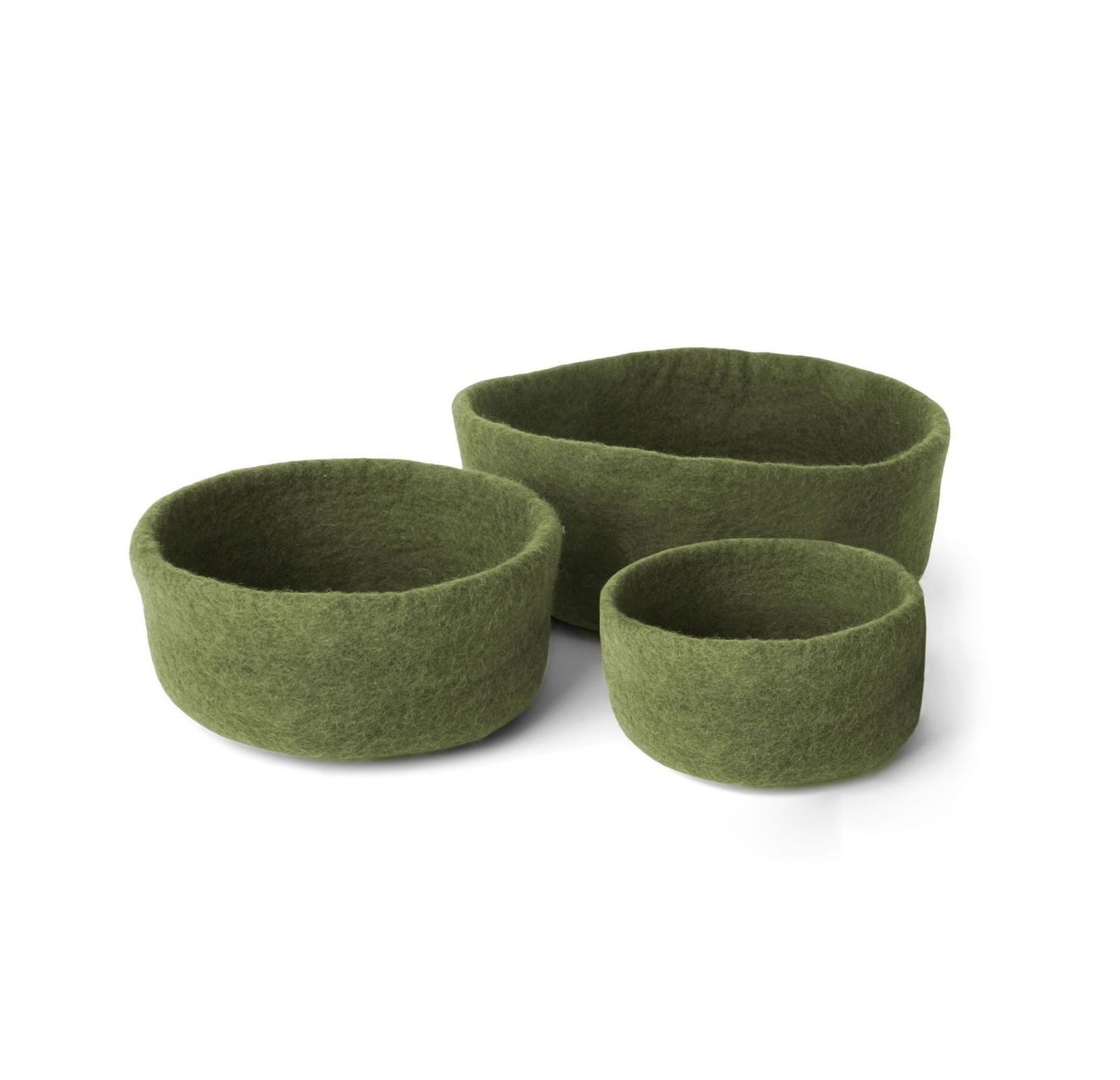Schalen aus Filz - Set of 3