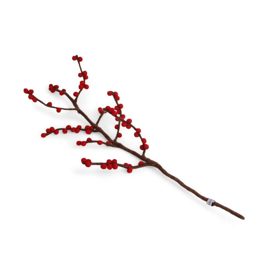 Deko Zweig Roten Beeren
