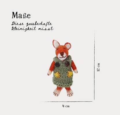 Filzfiguren Fuchsmädchen