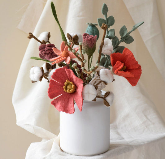 Blumenstrauß: Joshna - Rouge/Altrot