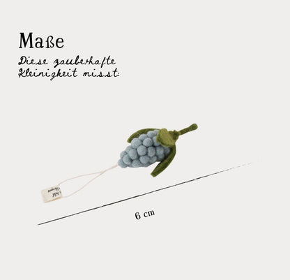 Osteranhänger Perlhyazinthe weiß, lavendel & hellblau – 3er Set