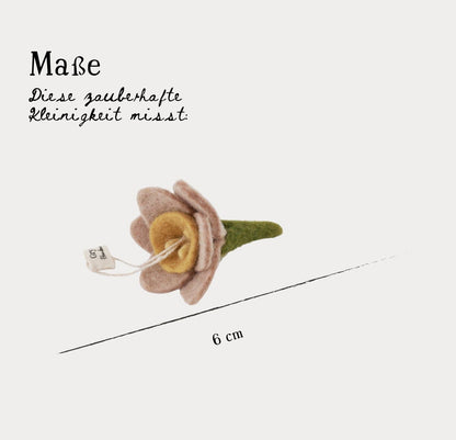 Osteranhänger Narzisse hellrosa, weiß & gelb – 3er Set