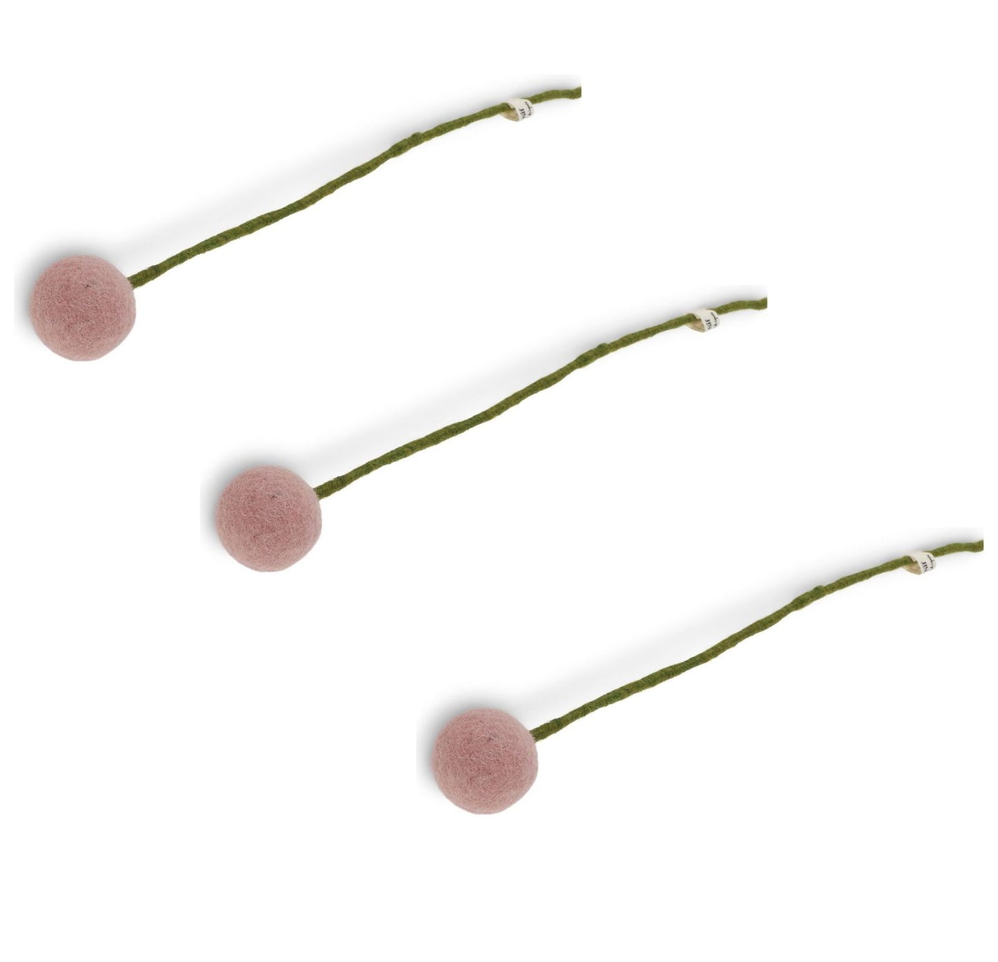 Kugelblumen -  Warme Farbtöne - 3er-Set