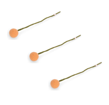 Kugelblumen -  Warme Farbtöne - 3er-Set