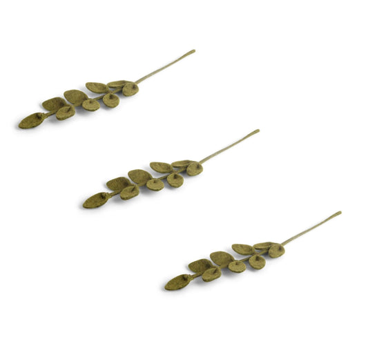 Blattzweig – Kräftiges Grün – 3er-Set