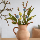 Filtblomster – Sæt af 3 – Støvet Grøn