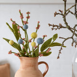 Filtblomster – Sæt af 3 – Havblå