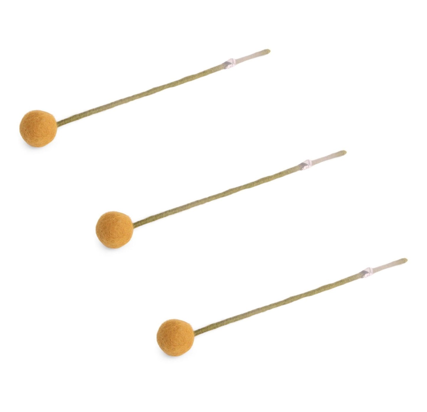 Kugelblumen -  Warme Farbtöne - 3er-Set
