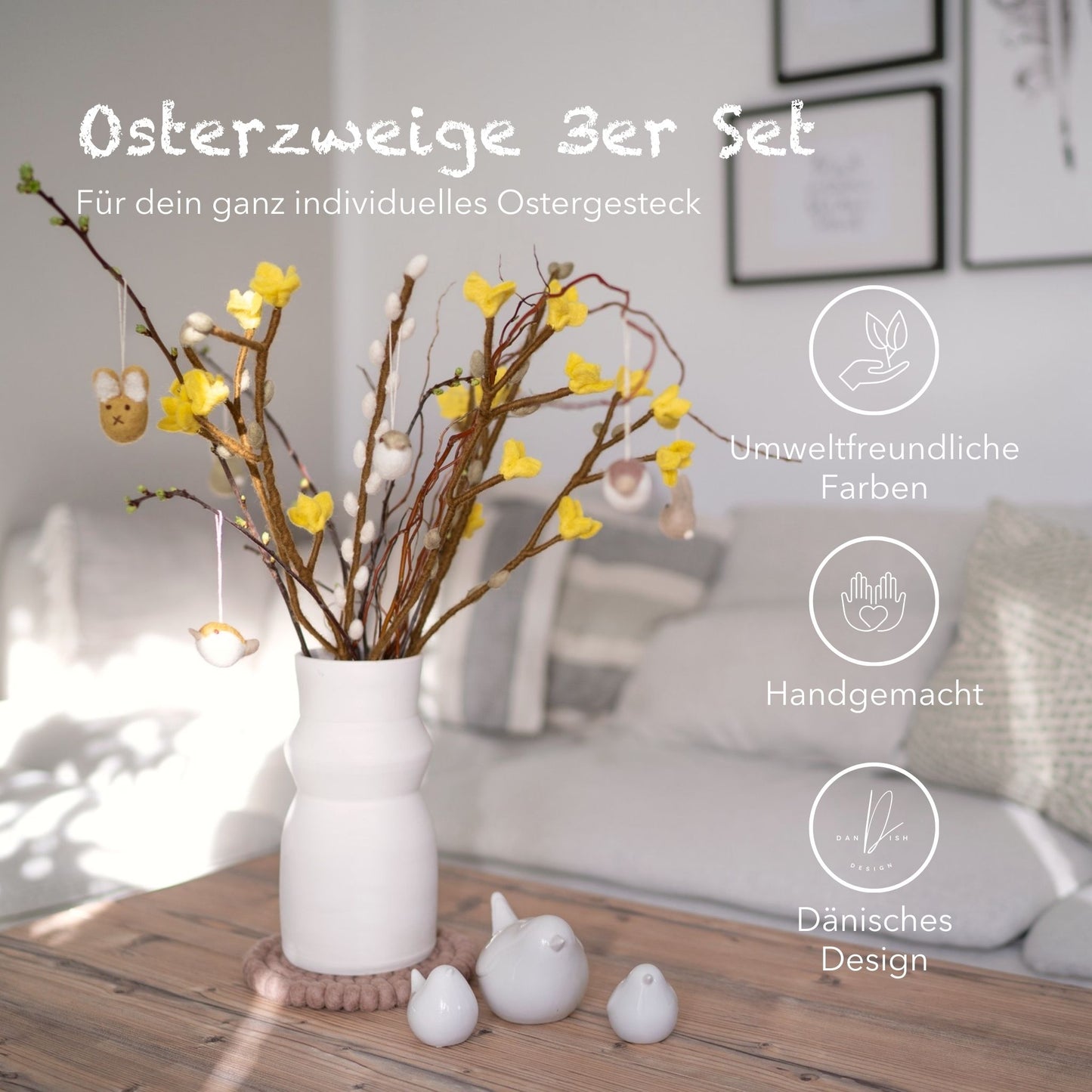 Osterzweige 3er Set
