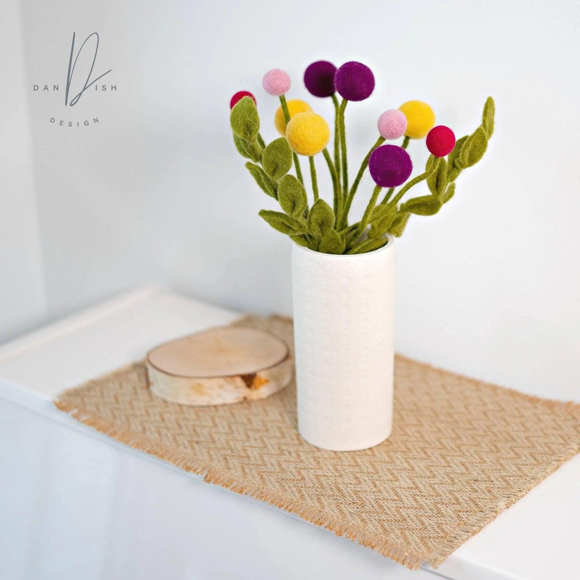 Filzlig Blumenstrauß Elisa  Gry & Sif Anwendungsbild