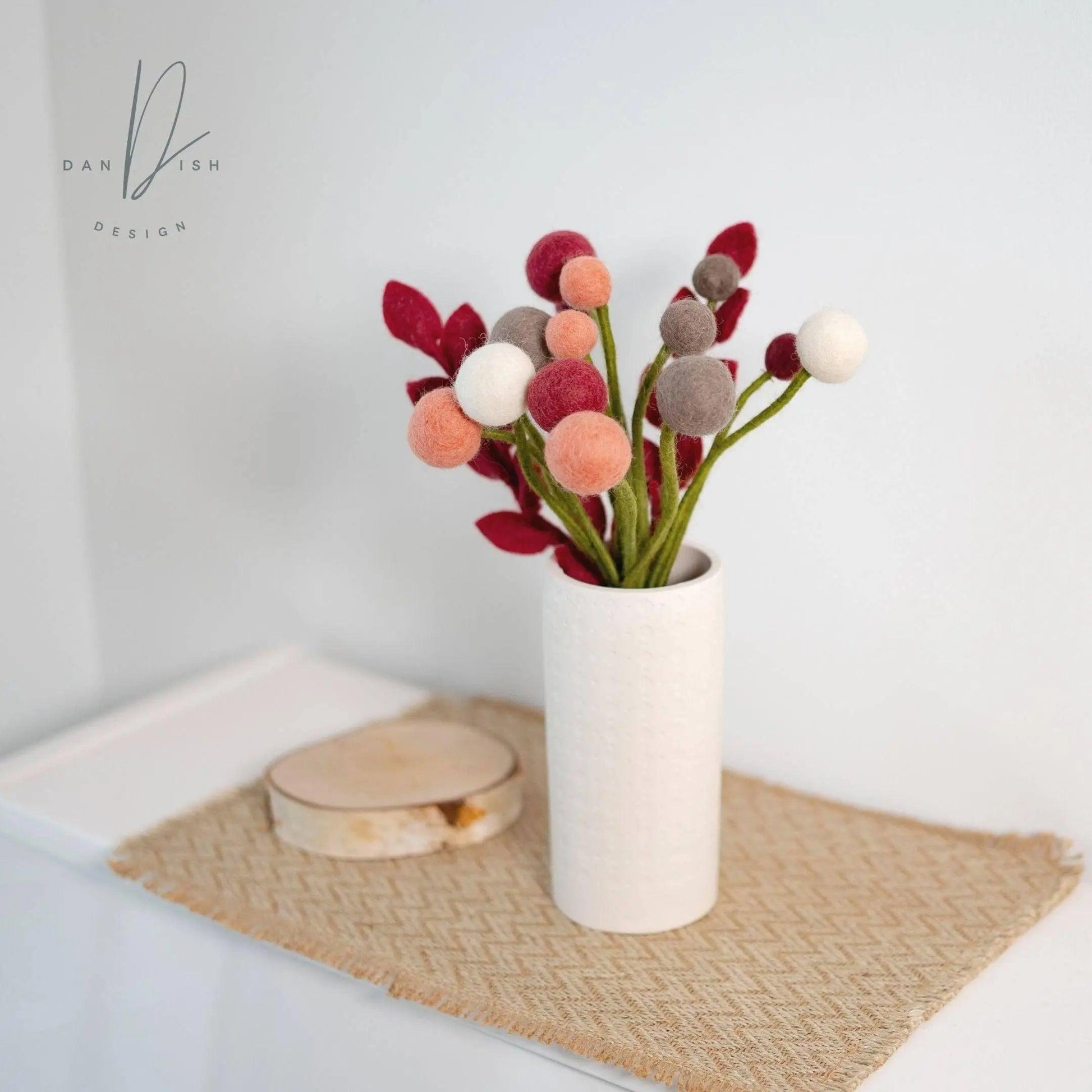 Filzlig Blumenstrauß Frida  Gry & Sif Anwendungsbild