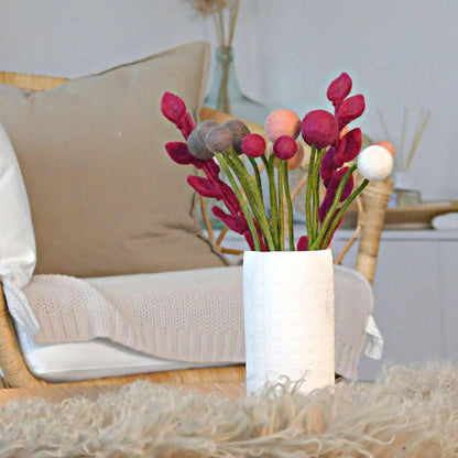 Filzlig Blumenstrauß Frida  Gry & Sif