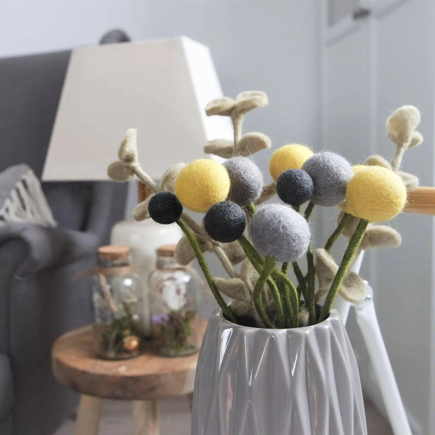 Filzlig Blumenstrauß Ilva  Gry & Sif Inspirationsbild