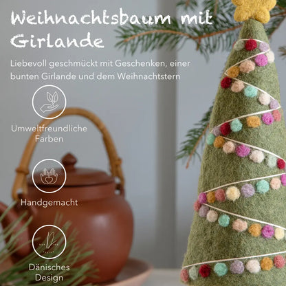 Filzlig Weihnachtsbaum 35cm  Gry & Sif