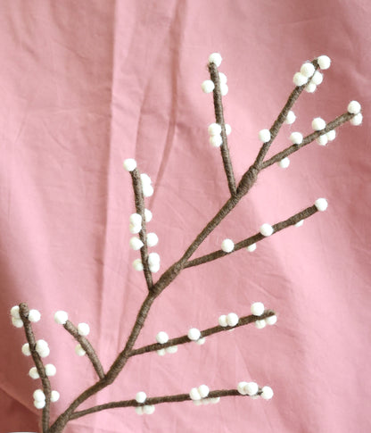 Deko Zweig Weiße Beeren